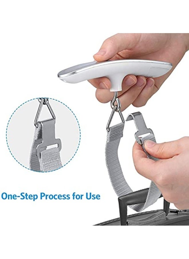 KIZQYN Food Scale Handheld Digital Weighing Scale, Fishing Luggage Scale, Mini, Electronic Hook Scale Kitchen Scale  - Image 4