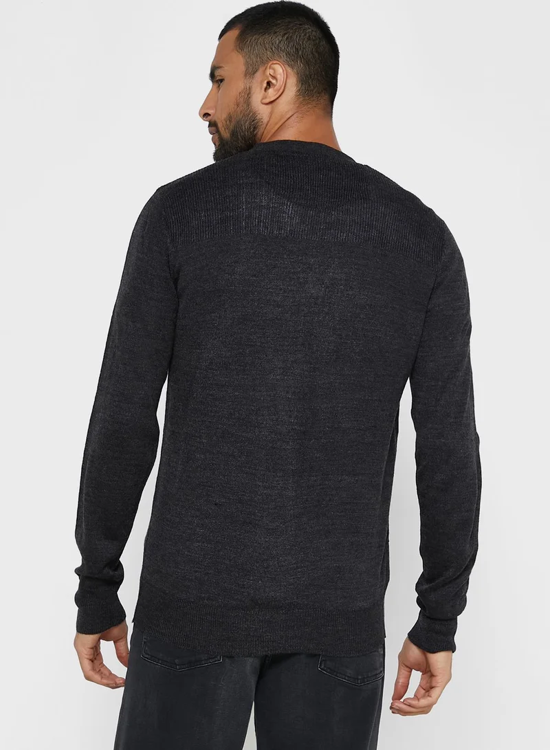 BRAVE SOUL Bravesoul Cardigan With Left Chest