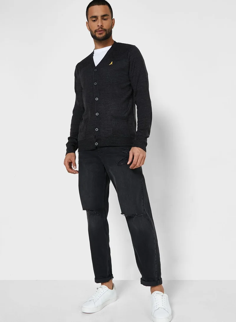 BRAVE SOUL Bravesoul Cardigan With Left Chest