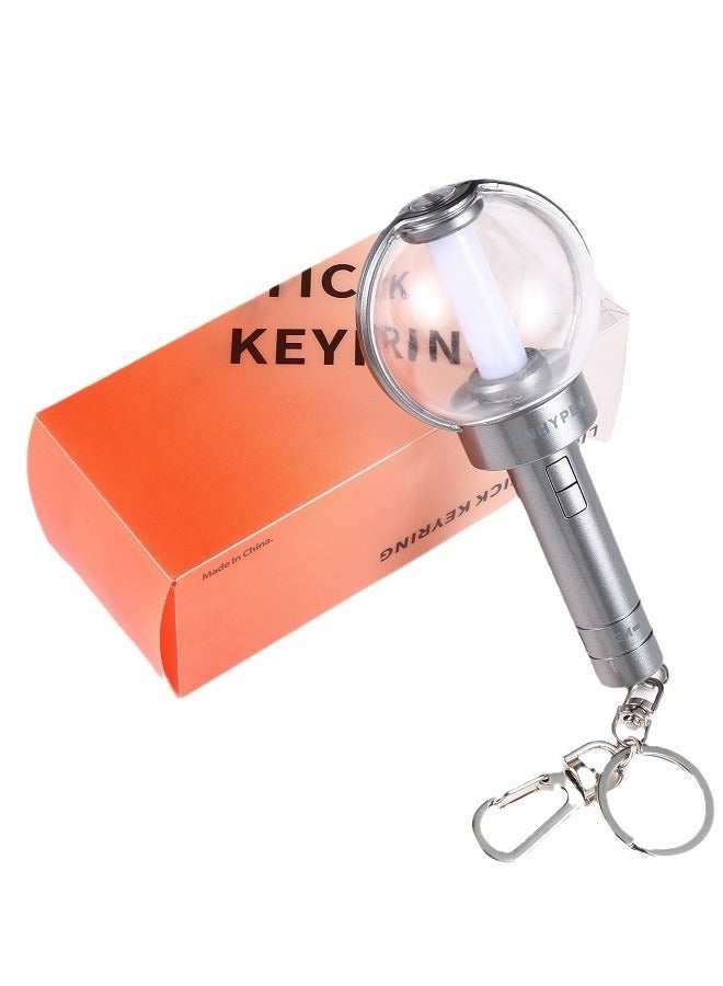 Kpop Enhypen Glowstick Light Keychain Mini Stick Pendant