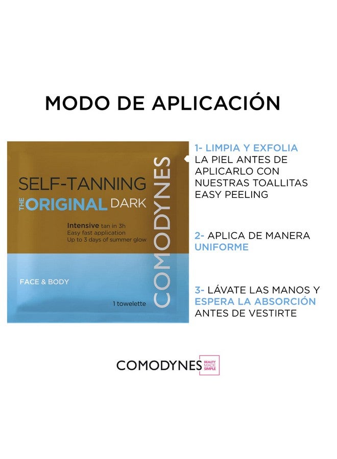Comodynes Intensive Self Tan Towelettes, 8 Count - Image 3