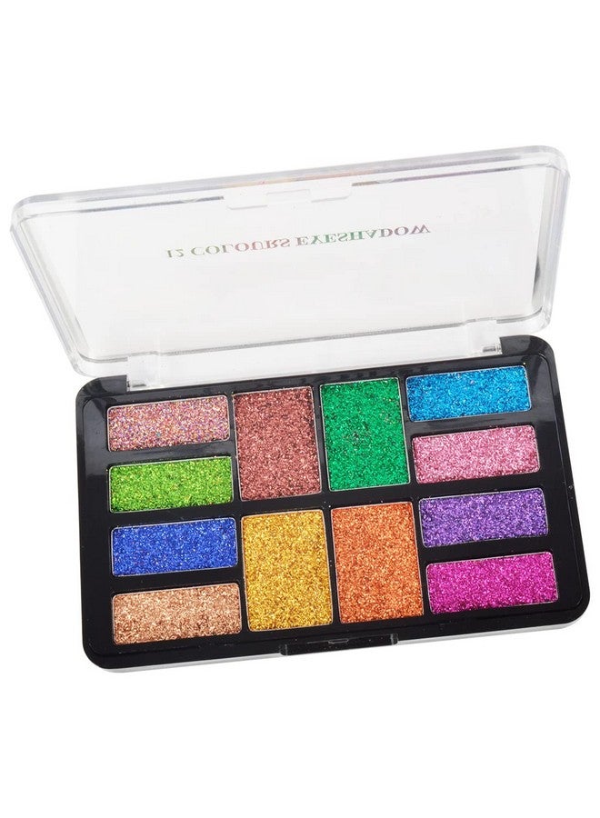 adbeni 12 Color Eyeshadow Platte 18G | Long Lasting And Easily Blendable | Beautiful & Stunning Eyes | Matte, Shimmery Finish & Trendy Colors 02 - Image 1