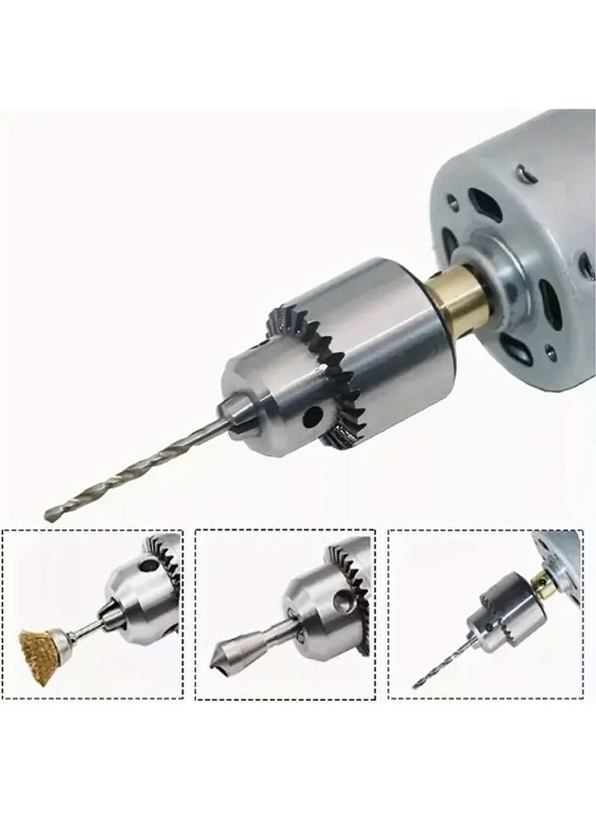 4pcs Universal Precision Metal Keyed Chuck Set 0 3 4mm Drill Chuck Conversion - Image 5