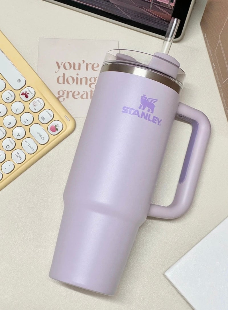 Stanley Quencher H2.0 FlowState Stainless Steel Vacuum Insulated Tumbler with Lid and Straw for Water, Iced Tea or Coffee, Smoothie and More, 40 oz  - Image 5