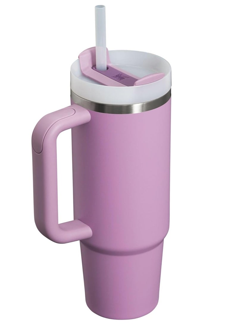 Stanley Quencher H2.0 FlowState Stainless Steel Vacuum Insulated Tumbler with Lid and Straw for Water, Iced Tea or Coffee, Smoothie and More, 40 oz - Image 2