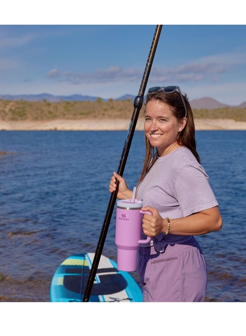 Stanley Quencher H2.0 FlowState Stainless Steel Vacuum Insulated Tumbler with Lid and Straw for Water, Iced Tea or Coffee, Smoothie and More, 40 oz - Image 5