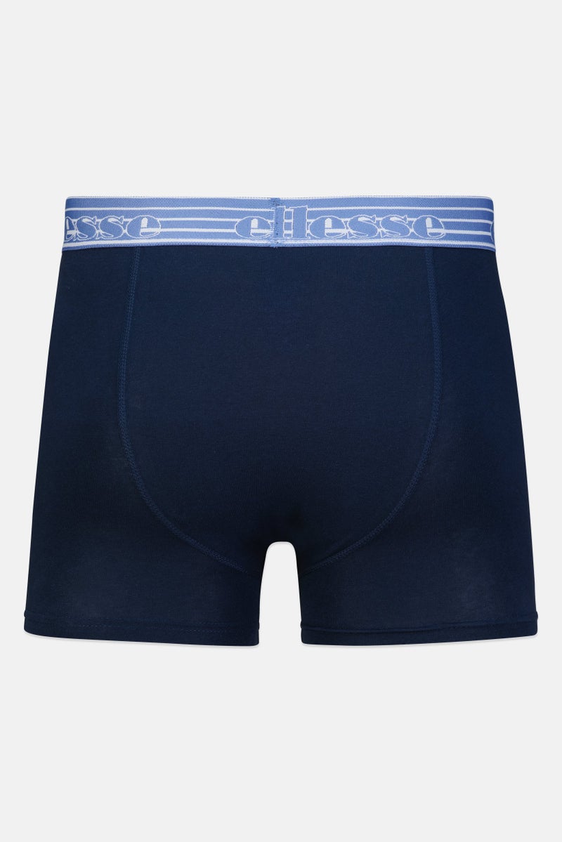 Ellesse Men 3 Pack Brand Logo Trunks, Multicolor - Image 2