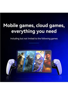 Generic D9 Mobile Game Controller Telescopic Gamepad Joystick with Turbo 6-axis Gyro Vibration (Black)  - Image 3
