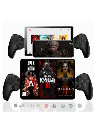 D9 Mobile Game Controller Telescopic Gamepad Joystick with Turbo 6-axis Gyro Vibration (Black) - pzsku/ZFC5A92122B9ED273D0A8Z/45/1746599967/04715e68-8e35-483e-91aa-bdab3bcce660
