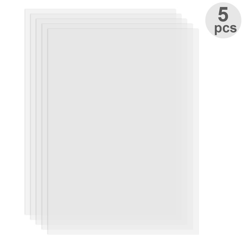 FEP Film Transparent Release Film Sheet 280*200mm Thickness 0.1mm High Transmittance Strength Compatible with Wanhao D8 D7 DLP Photon SLA UV Resin 3D Printer, 5pcs - Image 2