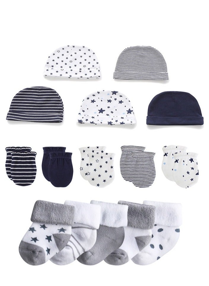 RedMapleTEK 24-Piece Set Of Newborn Baby Jumpsuit, Pants, Hat, Gloves, Socks - Image 4