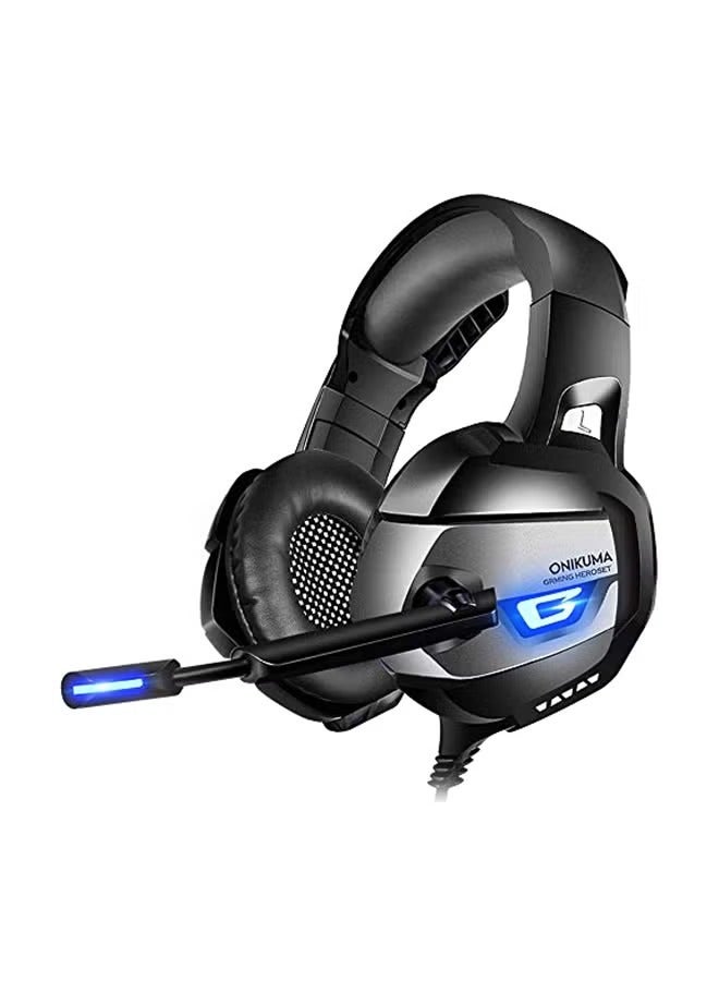 onikuma K5 Wired Over-Ear Gaming Headphones With Mic For PS4/PS5/XOne/XSeries/NSwitch/PC