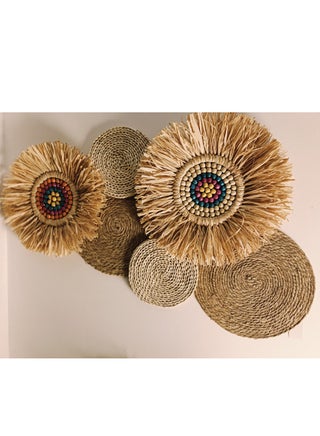 6 Piece Straw Tableau - Adjustable Design with Colorful Beads - pzsku/ZFC5AD66830C91CFA7726Z/45/_/1736418355/0bac73bb-4bb2-4ca8-96d1-e5a72a872df3