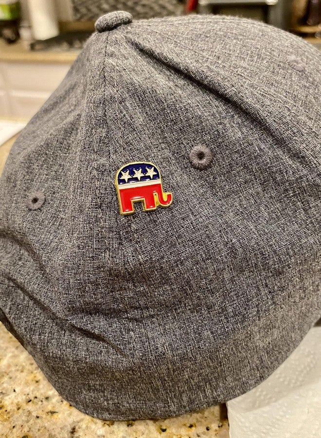 Funiverse Wholesale Bulk 20 Pack of Republican Party Elephant Lapel or Tie Pins - Perfect for Campaign Events, Election Parties and Staff Gifts - Image 3