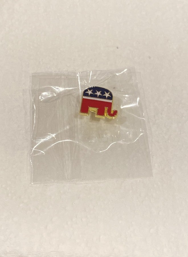 Funiverse Wholesale Bulk 20 Pack of Republican Party Elephant Lapel or Tie Pins - Perfect for Campaign Events, Election Parties and Staff Gifts - Image 4