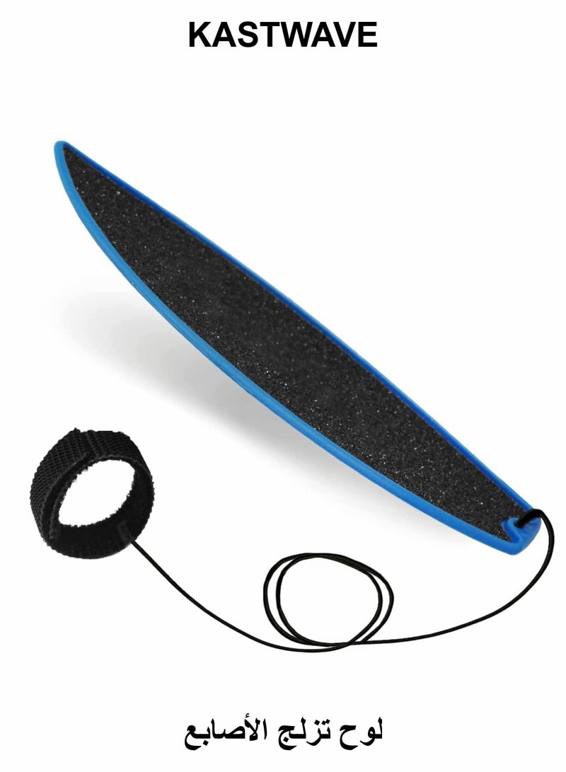 KASTWAVE Finger Surfboard, Mini fingertip Surfboard, Fingerboard Toy - Image 1