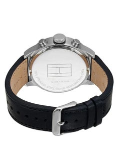 Tommy Hilfiger Plus Men's Quartz Stainless Steel Case and Leather Strap-1791050 46mm  - Image 4