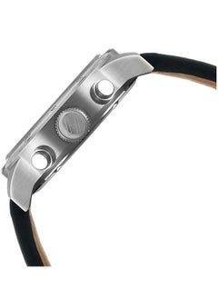 Tommy Hilfiger Plus Men's Quartz Stainless Steel Case and Leather Strap-1791050 46mm  - Image 3