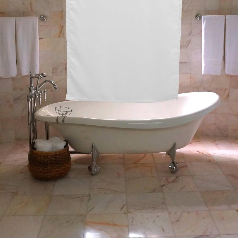 تصميم معياري قابل للتركيب والتجميع ستارة قصيرة ذات طابع ريفي، مقاس 74×90 سم، للمطبخ ونوافذ الحمامات، توفر الخصوصية وتحجب الضوء مضاد للانزلاق في البيئات الرطبة الشحن عبر شركات نقل معتمدة - Image 5