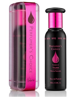 PERFUMER'S CHOICE No 8 Valerie Fragrance For Women Eau De Parfum 83Ml Milton Lloyd 