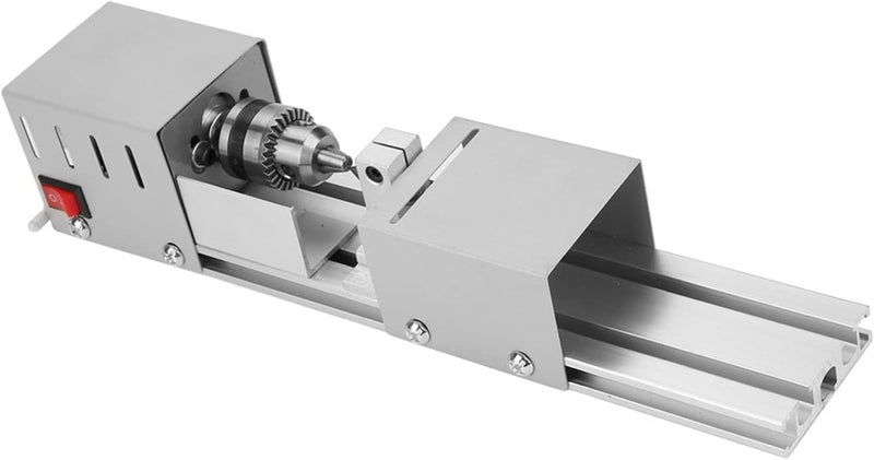 Compact Rotary Tool for Material Processing and Finishing Applications, Mini Lathe Beads Polisher and Jewelry Grinding Machine for Woodworking and DIY Handcraft - Image 5
