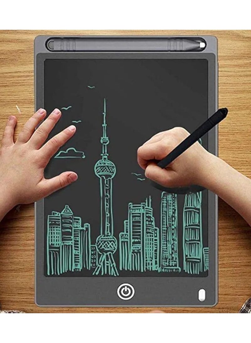 لوحة الكتابة LCD | لائحة الرسم الرقمي مع قلم رسومات لاسلكي | كاتب إلكتروني محمول خال من البطارية | ألعاب لوحية تعليمية للأطفال | لائحة الرسم والتسجيل - Image 3
