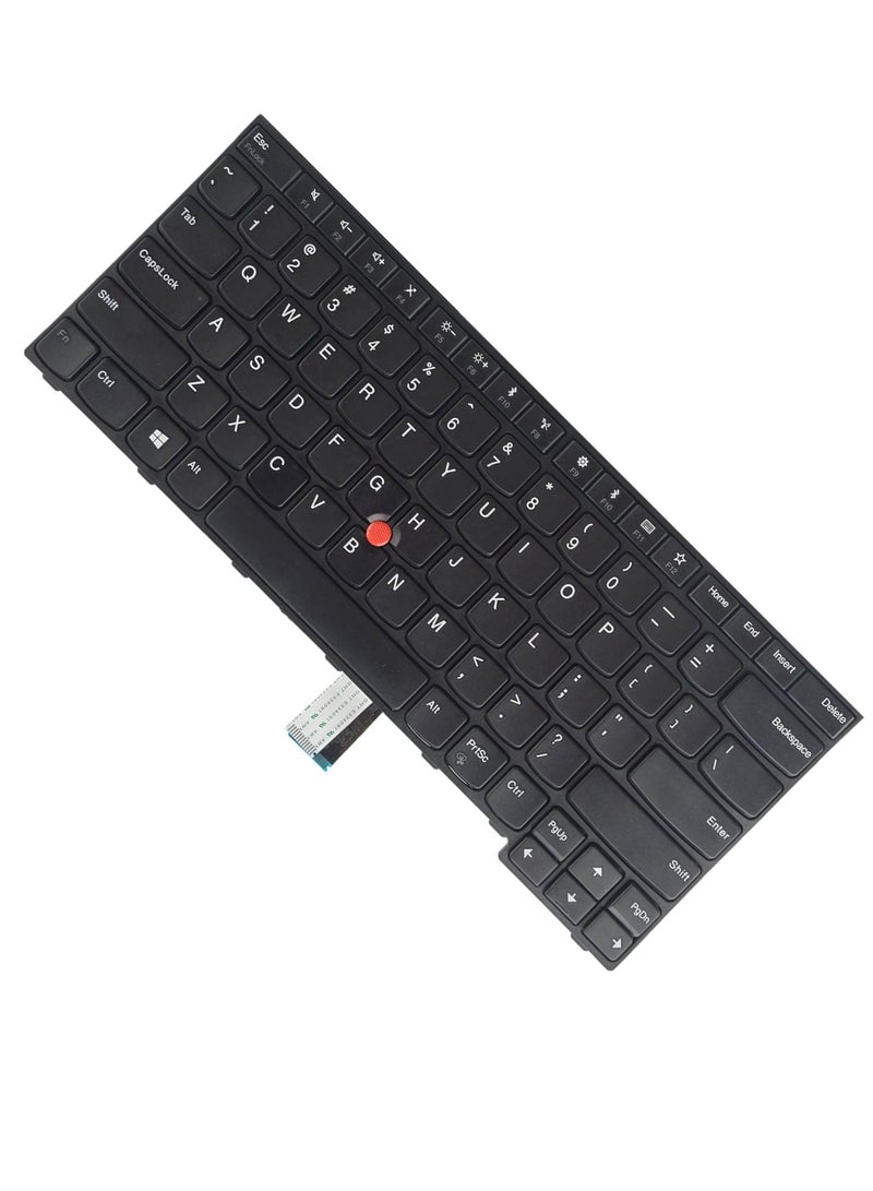 ARABIC Keyboard Compatible with Lenovo IBM ThinkPad Edge E470 E470c E475 - Image 1