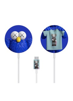 Applicable To For Apple MagSafe Charger Stickers For Iphone12 Magnetic Wireless Charging Scratch-resistant Protective Film Tide-Color:TN-MSF-0070