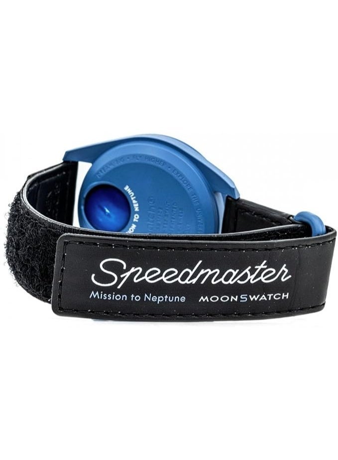 Swatch مون سواتش بيوسيراميك مهمة إلى نبتون SO33N100 - 42 مم - أزرق - Image 5