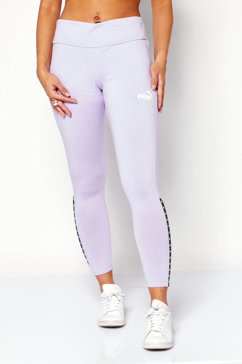 PUMA Women Sportswear Fit Training Leggings, Lavender - Image 1
