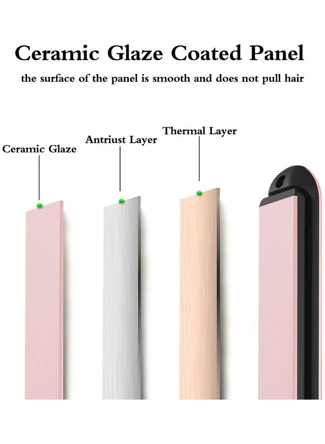 NIBEMINENT 2 in 1 Hair Straightener And Curler Multicolour - Image 2