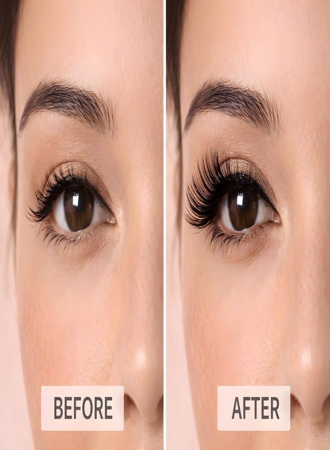 HOYEHOLA Korean Style Magnetic Eyelashes No Glue | Natural Looking Reusable False Lashes with Applicator | Lightweight Magnetic Lashes for Daily & Party Makeup - Image 4