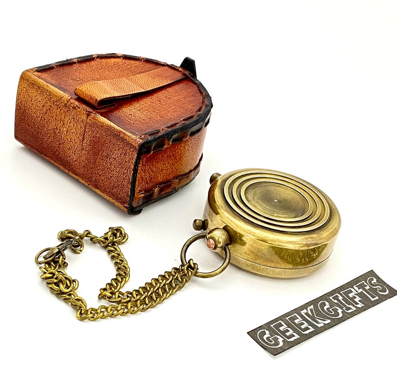 geekgifts Brass Compass - So You can Always find Your Way Back Home - Engraved Compass - Personalized Compass Gift for him/her - Image 4