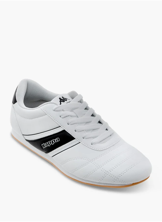 Kappa Women's Logo Detail Lace-Up Sports Shoes