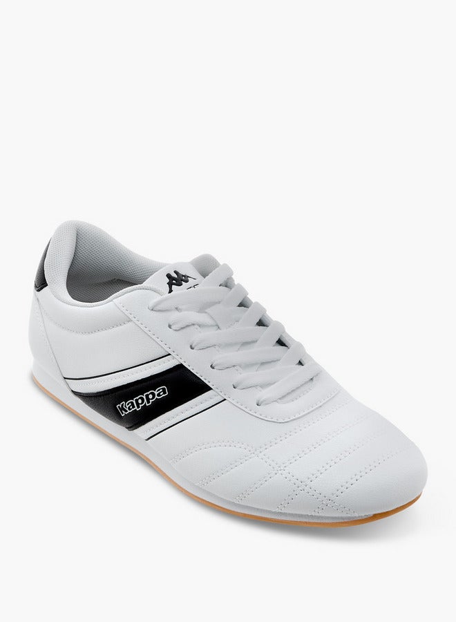 Kappa Women's Logo Detail Lace-Up Sports Shoes  - Image 2