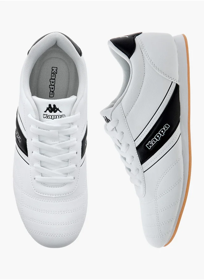 Kappa Women's Logo Detail Lace-Up Sports Shoes