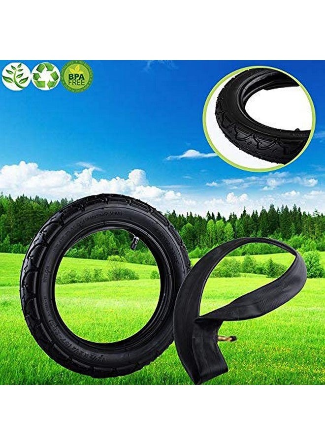 Wadoy - 12 1/2 X2 1/4 Tire And Tube Set And 12.5'' X 1.75/2.15 Front Wheel Compatible With Bob Stroller Revolution Se Pro Flex Jogging Duallie Stroller Heavy Duty Thorn Resistant Front Wheel Inner Tire - Image 1