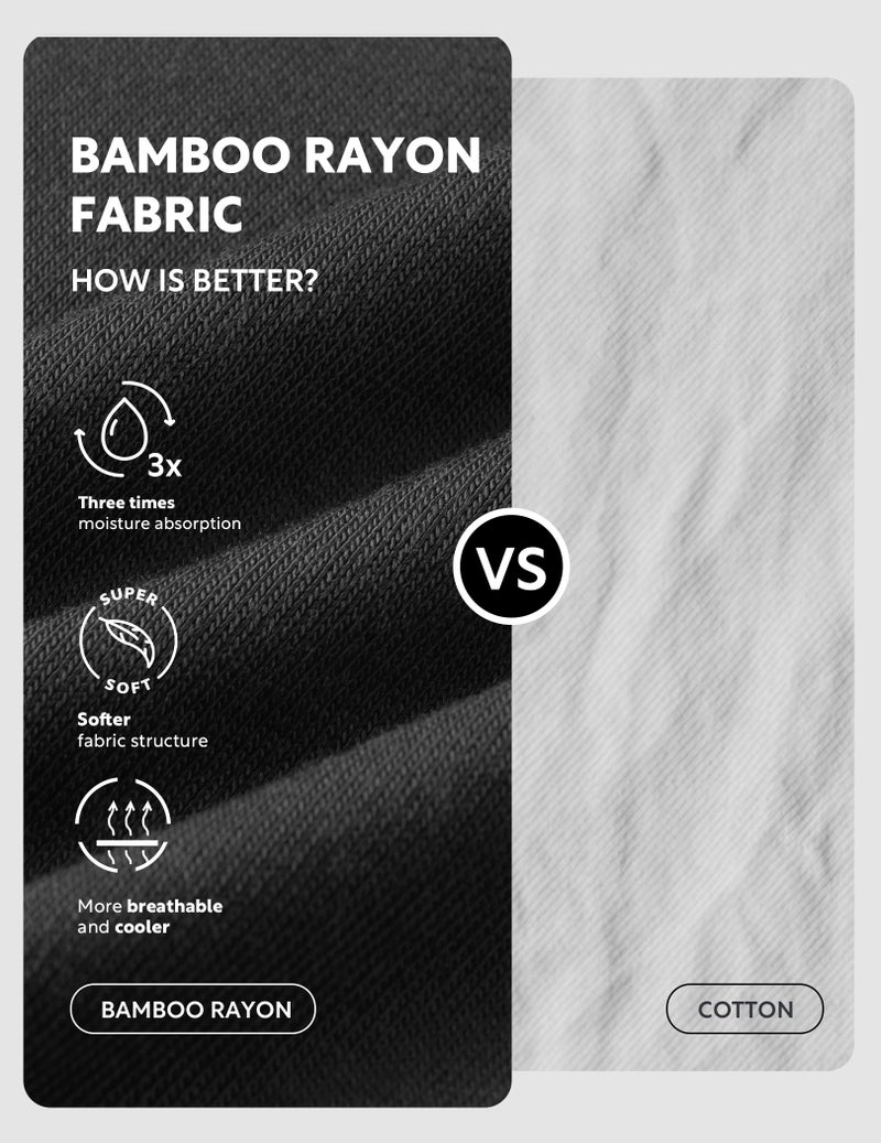 DAVID ARCHY Men's Underwear Briefs Rayon Made from Bamboo Wicking-Moisture Support Pouch Soft Underwear for Men - Image 3