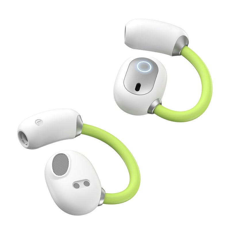 True Wireless Bluetooth Headset: BT5.4 Fast Stable Connection, Bass Enhancement Immersive Sound, Fully Open Breathable Design - Directional Sound Leakage Reduction, Ergonomic Secure Fit, Lightweight T - Image 2