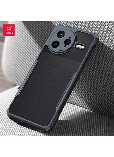حافظة هاتف محمول Xundi Poco F7Pro Airbag لهاتف Xiaomi حافظة هاتف محمول F7 حافظة حماية فائقة - اللون: نمط ليزر أسود - الموديلات القابلة للتطبيق: Poco F7 Ultra