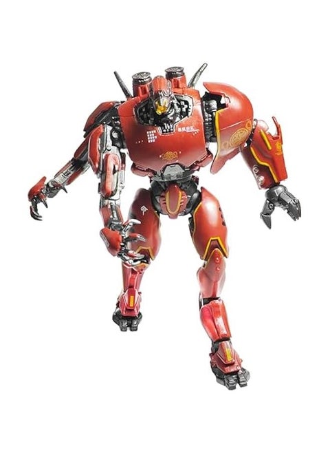 The Series of Pacific Rim Action Figure : Crimson Typhoon Robot Jaeger Series Action Figure Toy 7, Decorations Collectible Gift