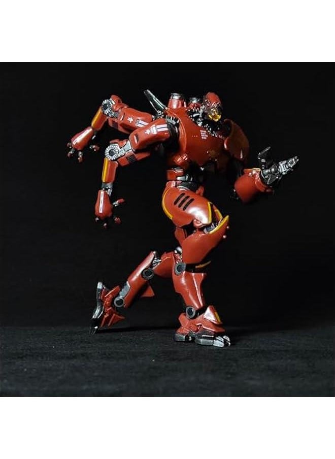 The Series of Pacific Rim Action Figure : Crimson Typhoon Robot Jaeger Series Action Figure Toy 7, Decorations Collectible Gift