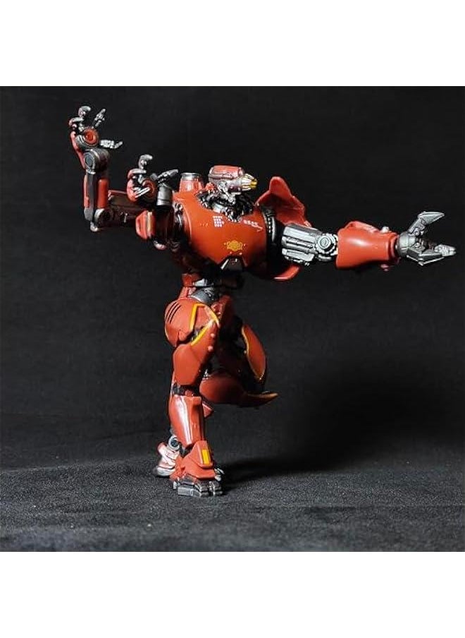 The Series of Pacific Rim Action Figure : Crimson Typhoon Robot Jaeger Series Action Figure Toy 7, Decorations Collectible Gift