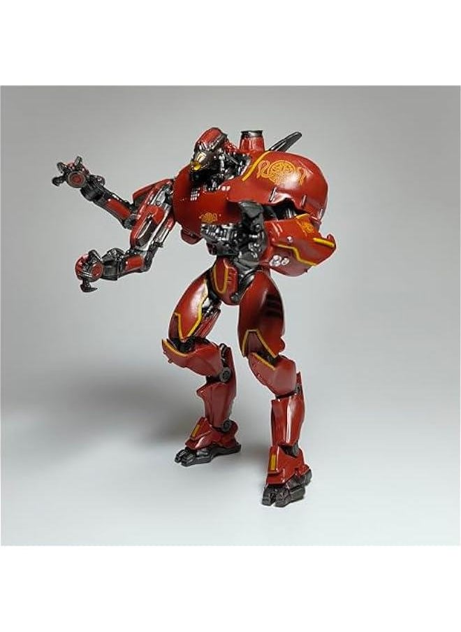 The Series of Pacific Rim Action Figure : Crimson Typhoon Robot Jaeger Series Action Figure Toy 7, Decorations Collectible Gift