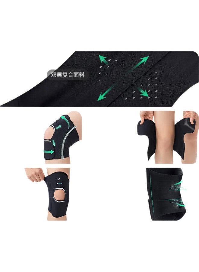 Keep Skin-Friendly Bare-Feel Knee Brace, Breathable For Fitness, Basketball, Running, Jumping, Training, Sports, Meniscus Stabilization, Knee Protection Gear - Image 1