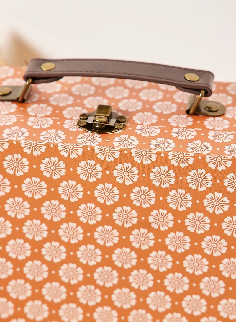 Sass & Belle Set Of 2 Global Craft Suitcase