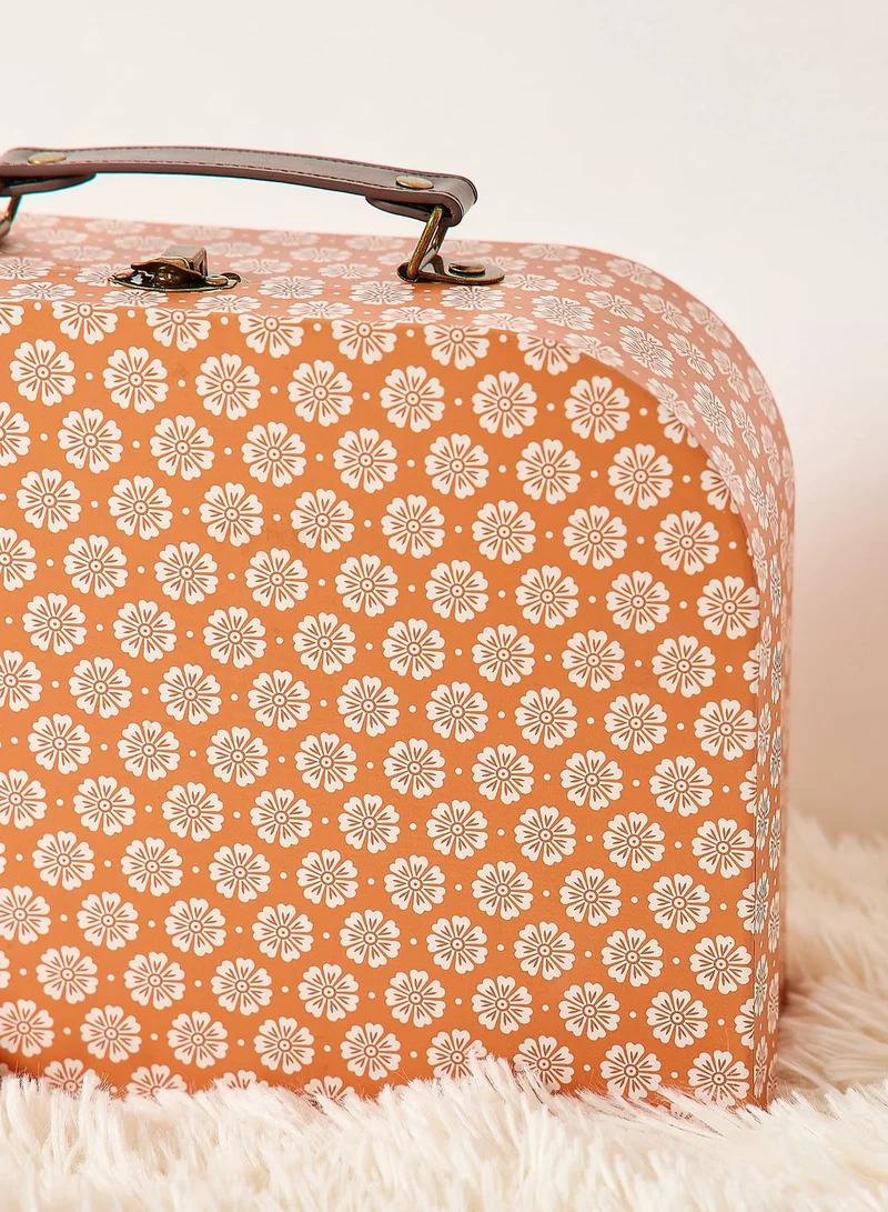 Sass & Belle Set Of 2 Global Craft Suitcase