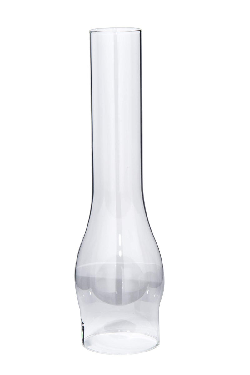 B&P Lamp BP Lamp 3 Inch by 12 Inch Clear Glass Lamp Chimney to fit 2 Size Oil and Kerosene Style Burners for Vintage and Antique Style 