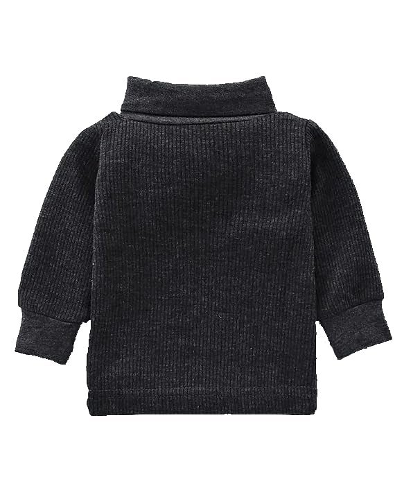 U Care UCARE Kids Boys & Girl's Full Sleeves High Neck Thermal Top | Thermal Vest for Girls & Boys (in, Age, 3 Years, 4 Years, Regular, Dark Gray) - Image 5