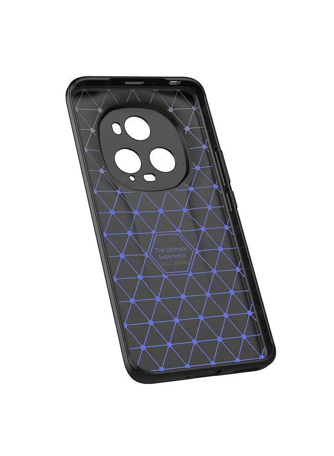 اس-توب جراب لهاتف Honor Magic5 Ultimate Litchi Texture TPU مقاوم للصدمات - Image 4